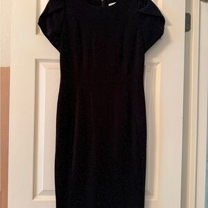 Calvin Klein Black Midi Dress